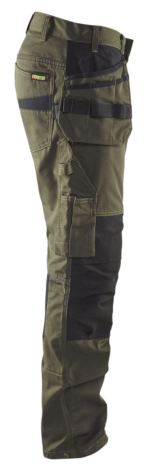 Blaklader Broeken 14961330 met Stretch groen-zwart(4599)