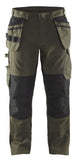 Blaklader Broeken 14961330 met Stretch groen-zwart(4599)