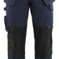 Blaklader Werkbroeken 14961330 stretch donker marineblauw-fluo geel(8633)