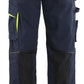 Blaklader Werkbroeken 14961330 stretch donker marineblauw-fluo geel(8633)