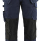 Blaklader Werkbroeken 14961330 stretch donker marineblauw-fluo geel(8633)