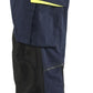 Blaklader Werkbroeken 14961330 stretch donker marineblauw-fluo geel(8633)