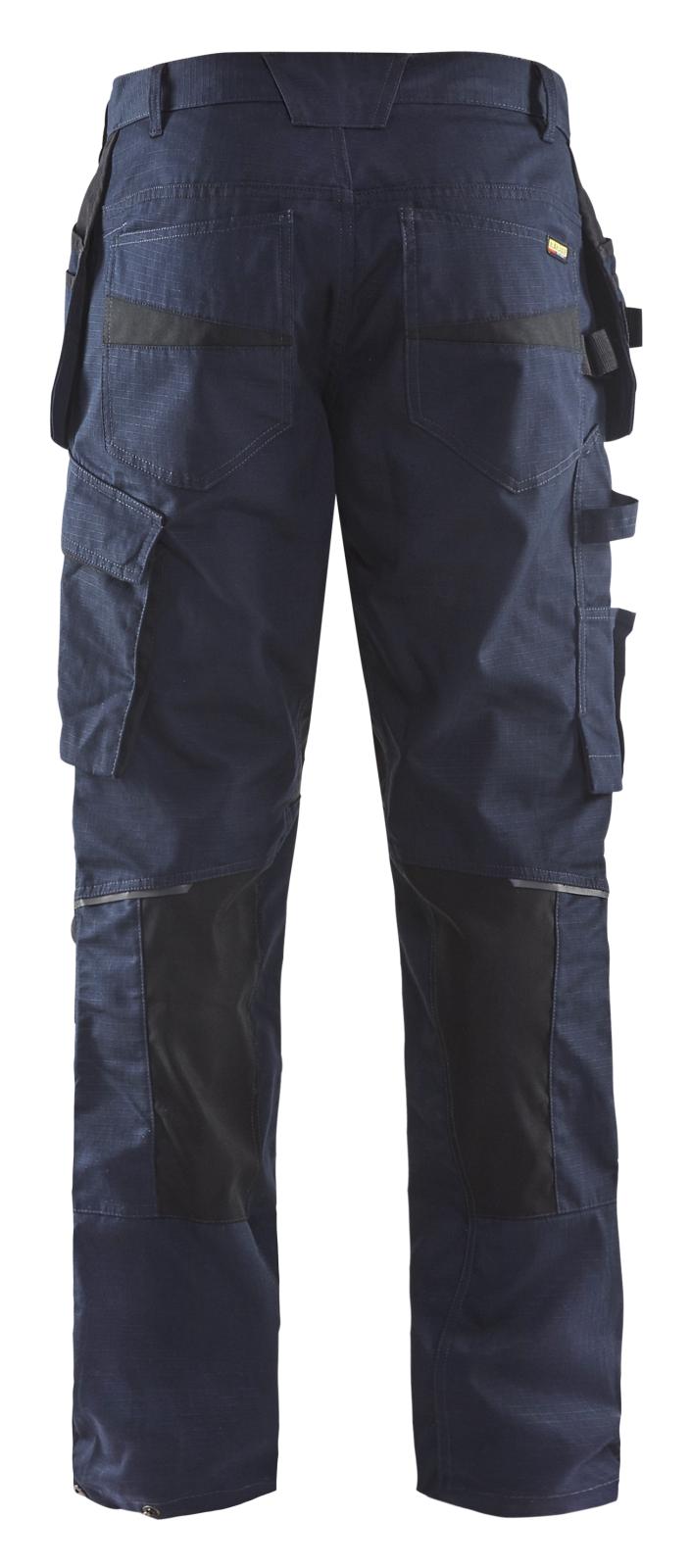 Blaklader Broeken 14961330 met Stretch donker marineblauw-zwart(8699)