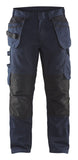 Blaklader Broeken 14961330 met Stretch donker marineblauw-zwart(8699)
