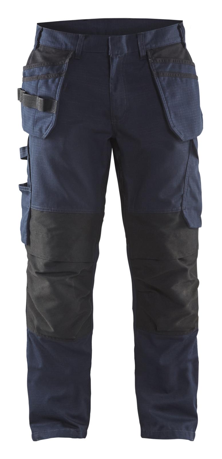 Blaklader Broeken 14961330 met Stretch donker marineblauw-zwart(8699)