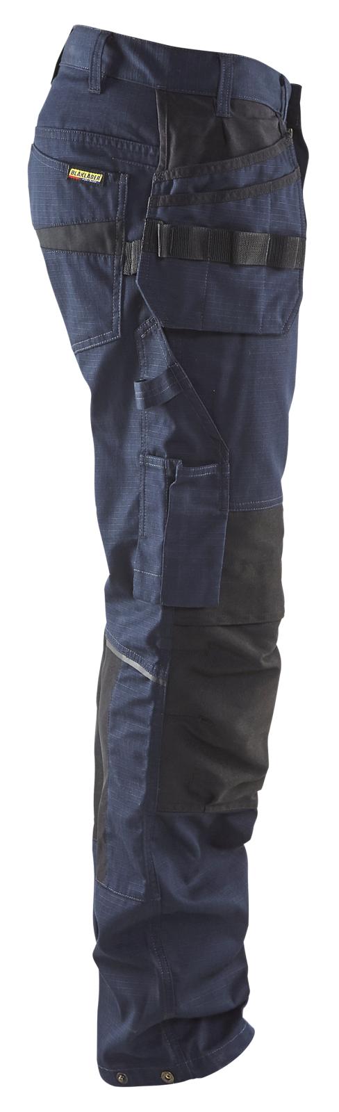 Blaklader Broeken 14961330 met Stretch donker marineblauw-zwart(8699)