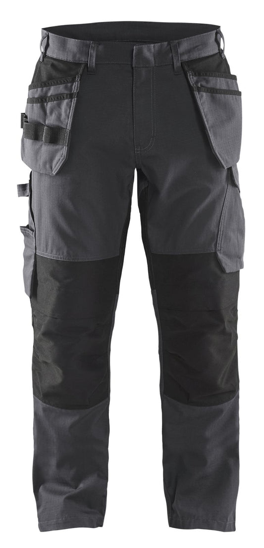 Blaklader Broeken 14961330 met Stretch midden grijs-zwart(9699)