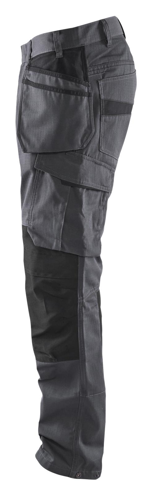 Blaklader Broeken 14961330 met Stretch midden grijs-zwart(9699)