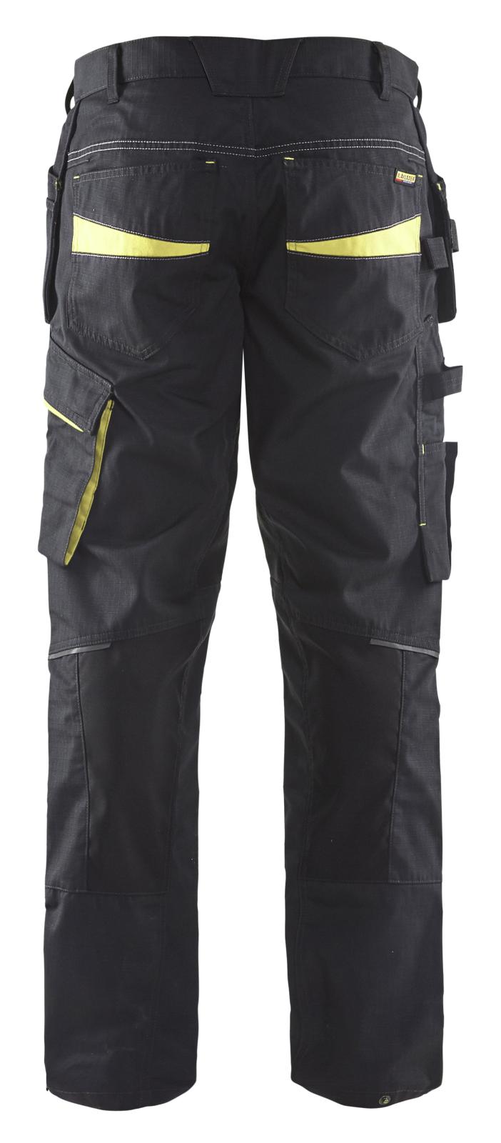 Blaklader Broeken 14961330 met Stretch zwart-geel(9933)