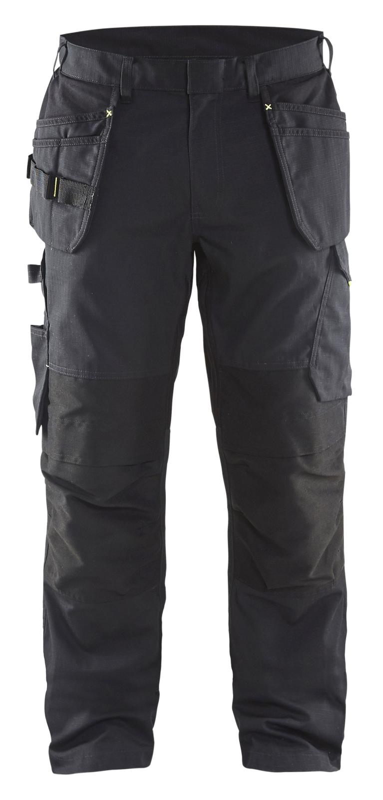 Blaklader Broeken 14961330 met Stretch zwart-geel(9933)