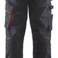 Blaklader Broeken 14961330 met Stretch zwart-rood(9956)