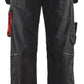 Blaklader Broeken 14961330 met Stretch zwart-rood(9956)