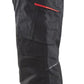 Blaklader Broeken 14961330 met Stretch zwart-rood(9956)