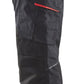 Blaklader Broeken 14961330 met Stretch zwart-rood(9956)