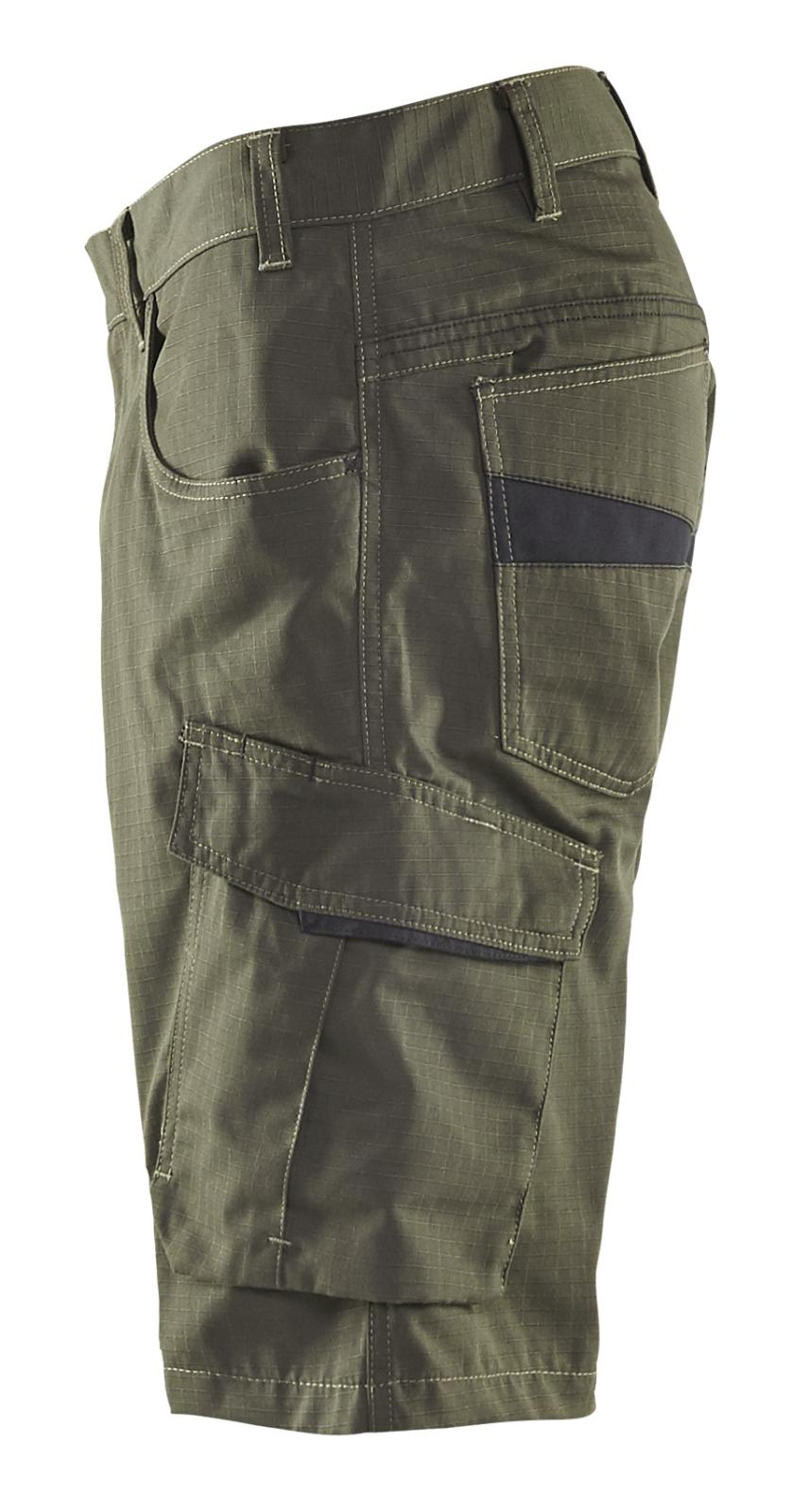 Blaklader Broeken 14991330 groen-zwart(4599)