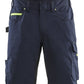 Blaklader Service Shorts 14991330 donker marineblauw-fluo geel(8633)