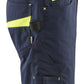 Blaklader Service Shorts 14991330 donker marineblauw-fluo geel(8633)