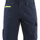 Blaklader Service Shorts 14991330 donker marineblauw-fluo geel(8633)