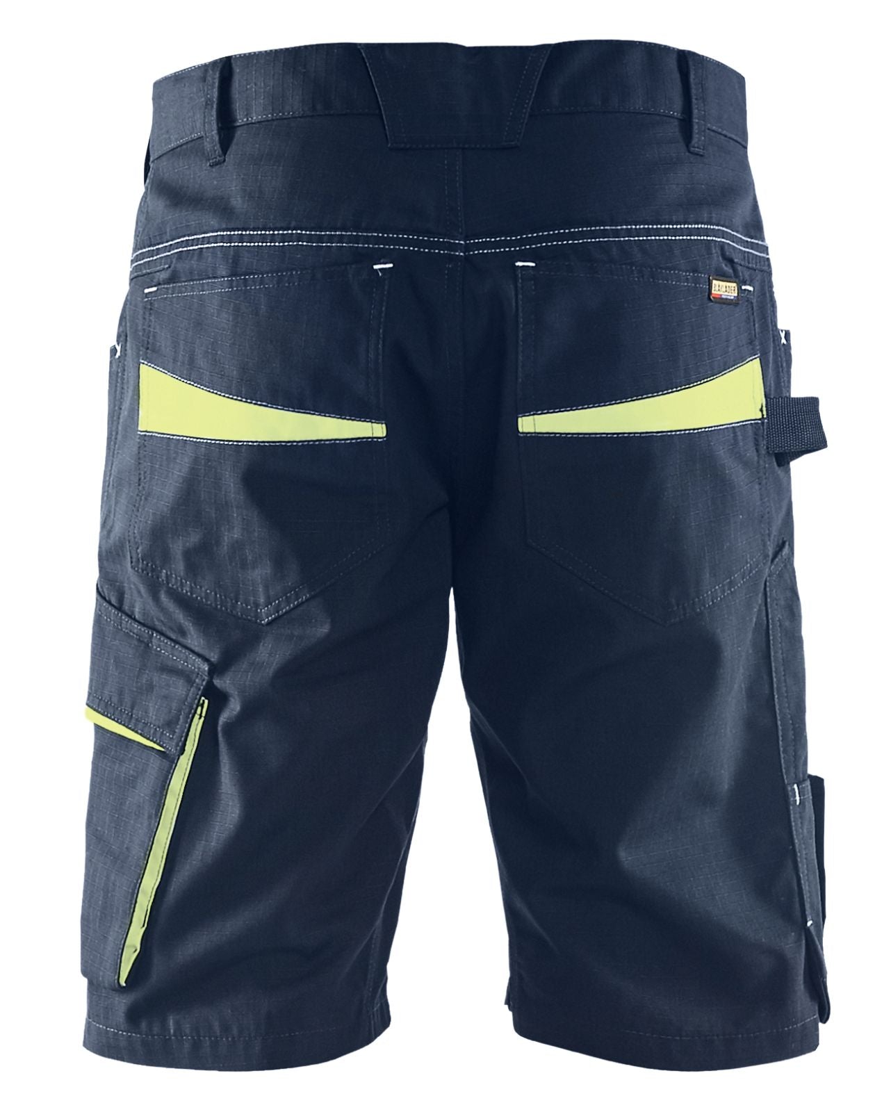 Blaklader Broeken 14991330 zwart-geel(9933)