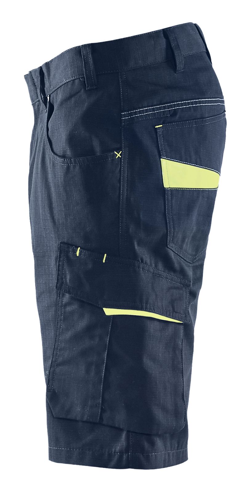 Blaklader Broeken 14991330 zwart-geel(9933)