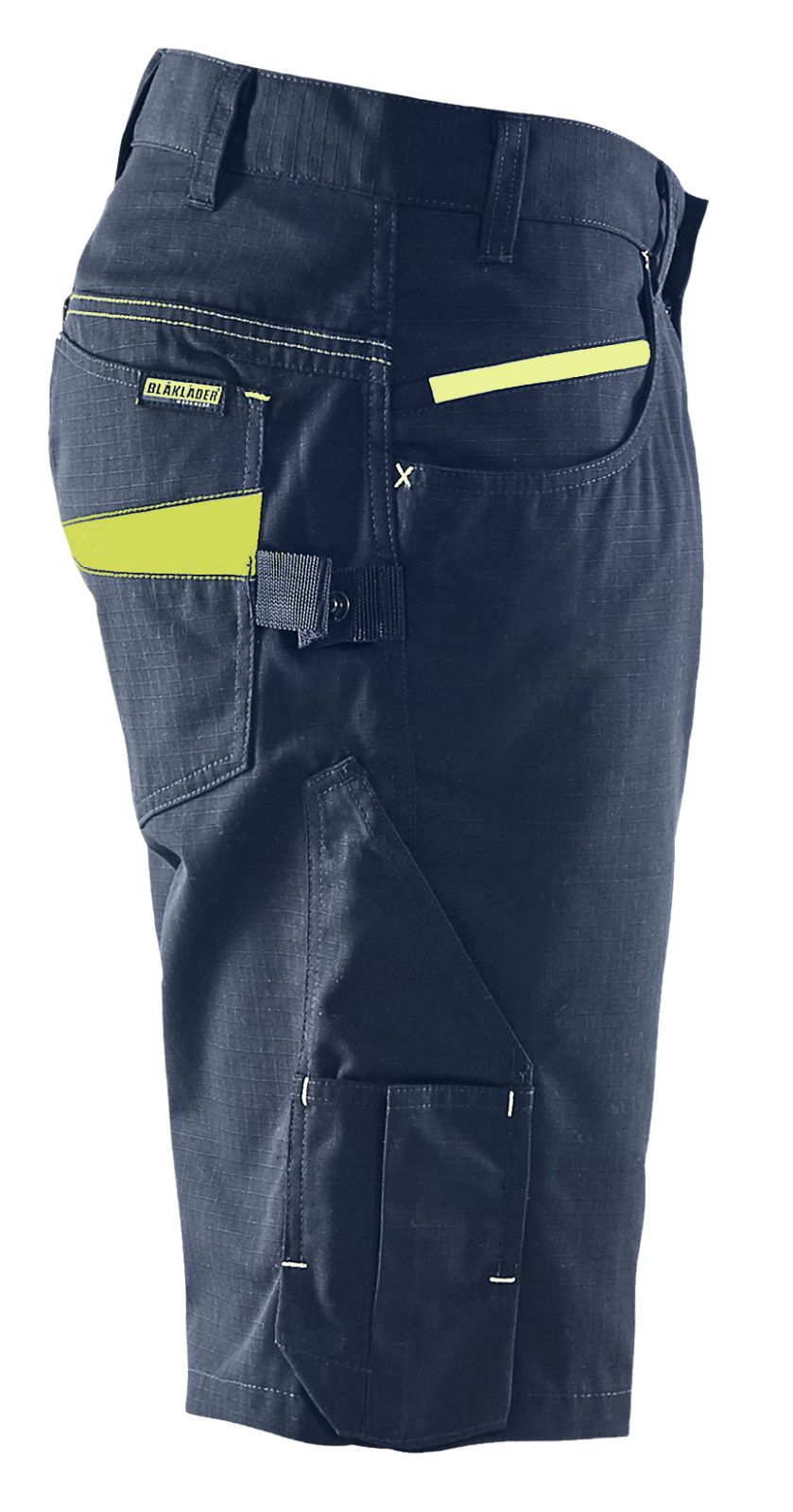 Blaklader Broeken 14991330 zwart-geel(9933)