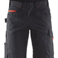 Blaklader Broeken 14991330 zwart-rood(9956)