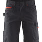 Blaklader Broeken 14991330 zwart-rood(9956)