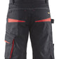 Blaklader Broeken 14991330 zwart-rood(9956)