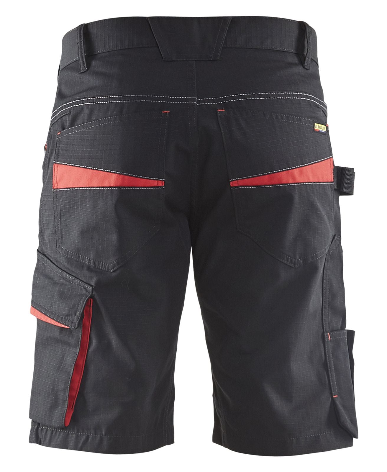Blaklader Broeken 14991330 zwart-rood(9956)