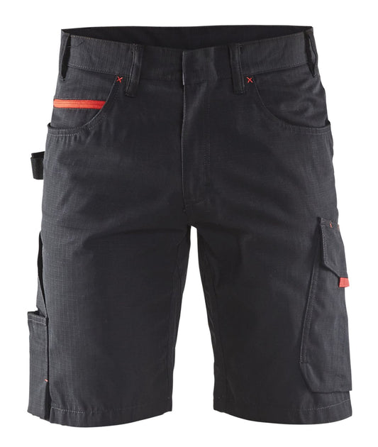 Blaklader Broeken 14991330 zwart-rood(9956)