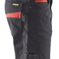 Blaklader Broeken 14991330 zwart-rood(9956)