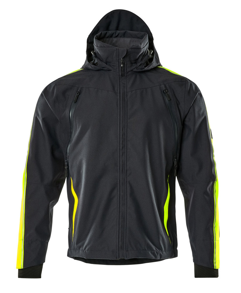 Mascot Hardwear Jassen 15001-222 Gandia zwart-fluo geel(0917)