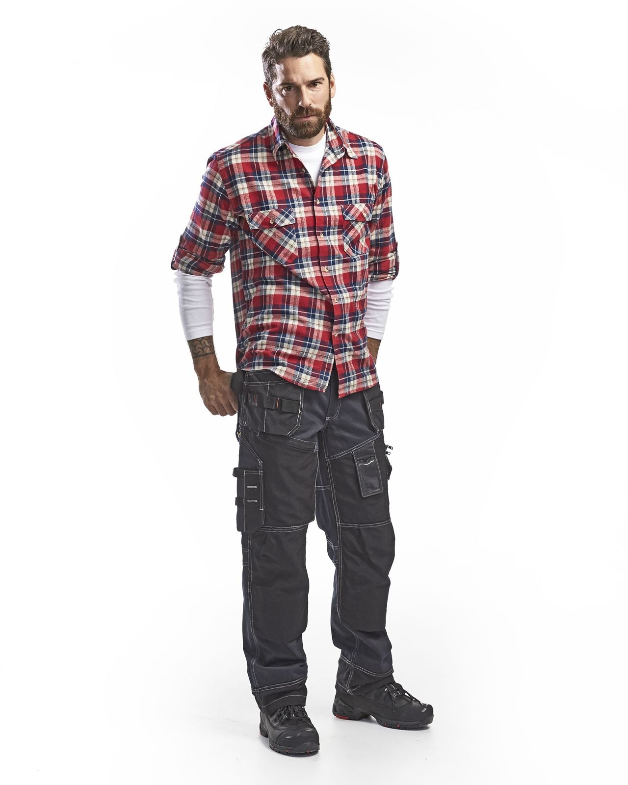 Blaklader Broeken 15001140 marineblauw-zwart(8999)