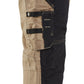 Blaklader Broeken 15001320 khaki-zwart(2899)