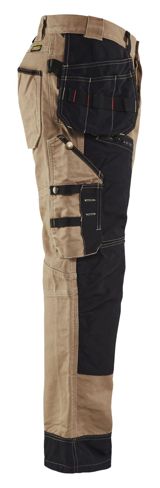 Blaklader Broeken 15001320 khaki-zwart(2899)