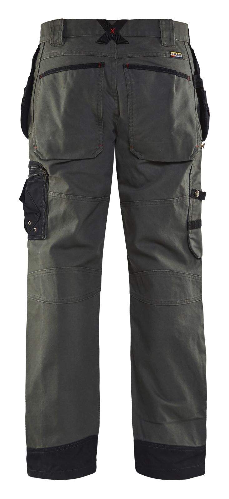 Blaklader Broeken 15001320 army groen-zwart(4699)