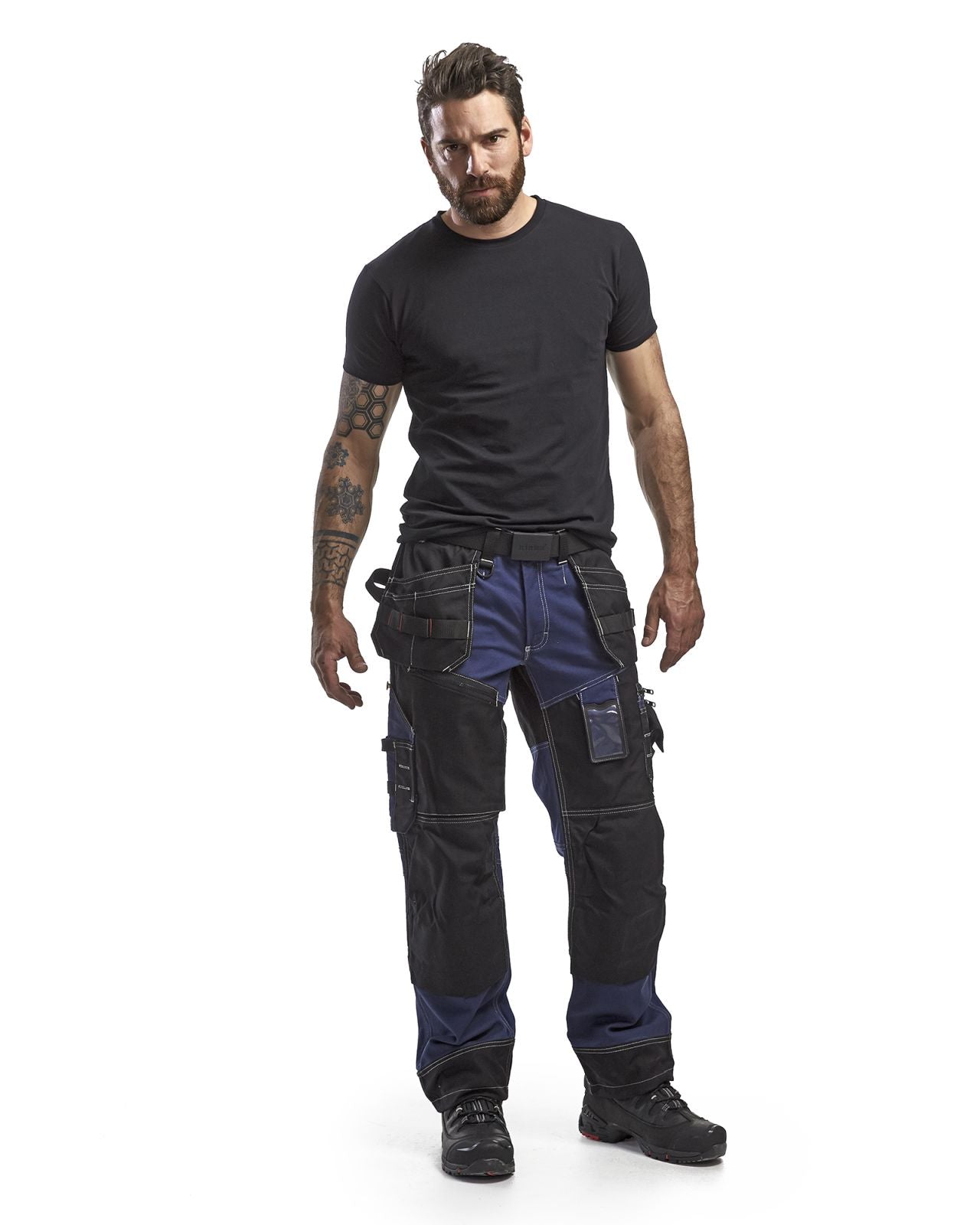 Blaklader Broeken 15001370 marineblauw-zwart(8899)