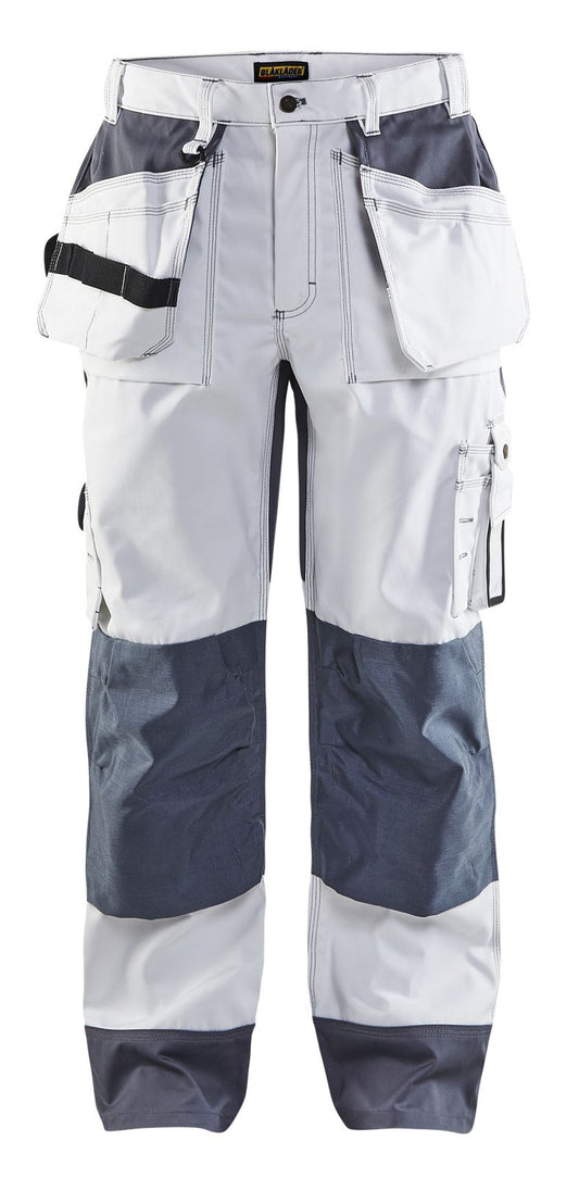Blaklader Broeken 15031860 wit-grijs(1094)