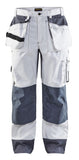 Blaklader Broeken 15031860 wit-grijs(1094)