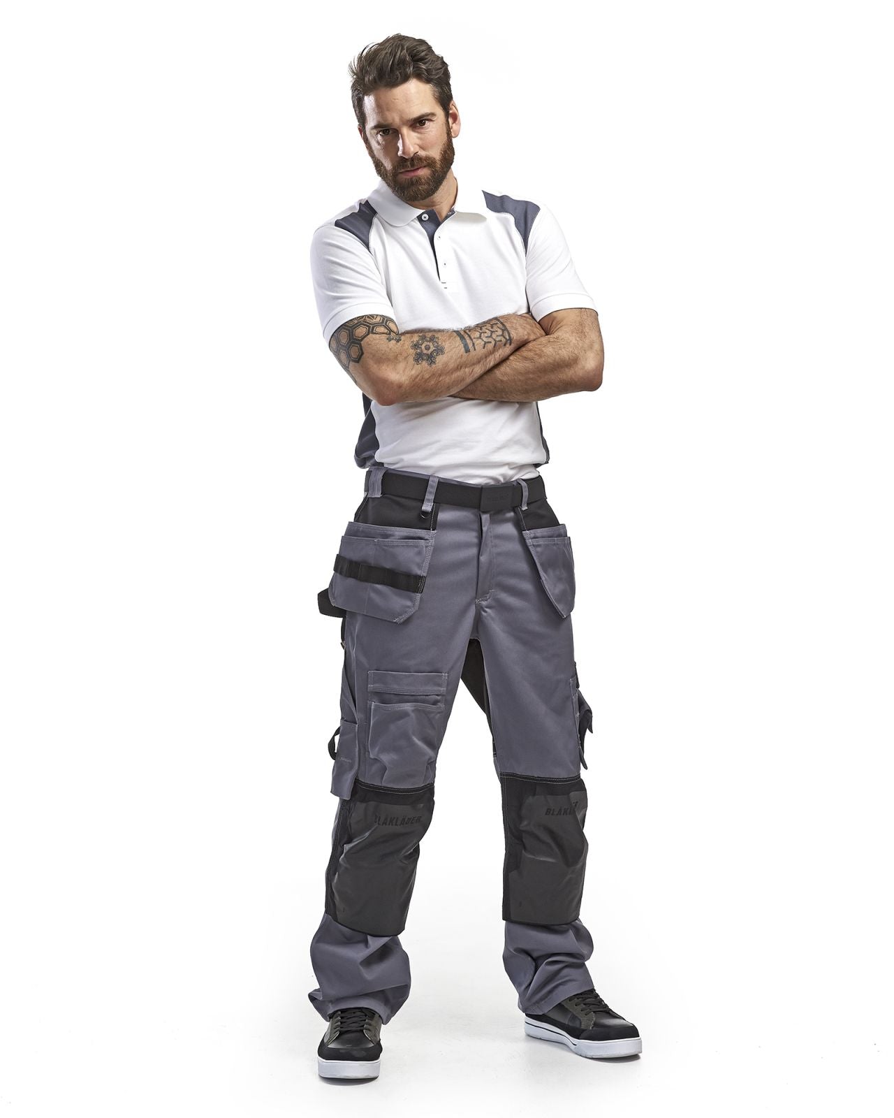 Blaklader Broeken 15051860 grijs-zwart(9499)