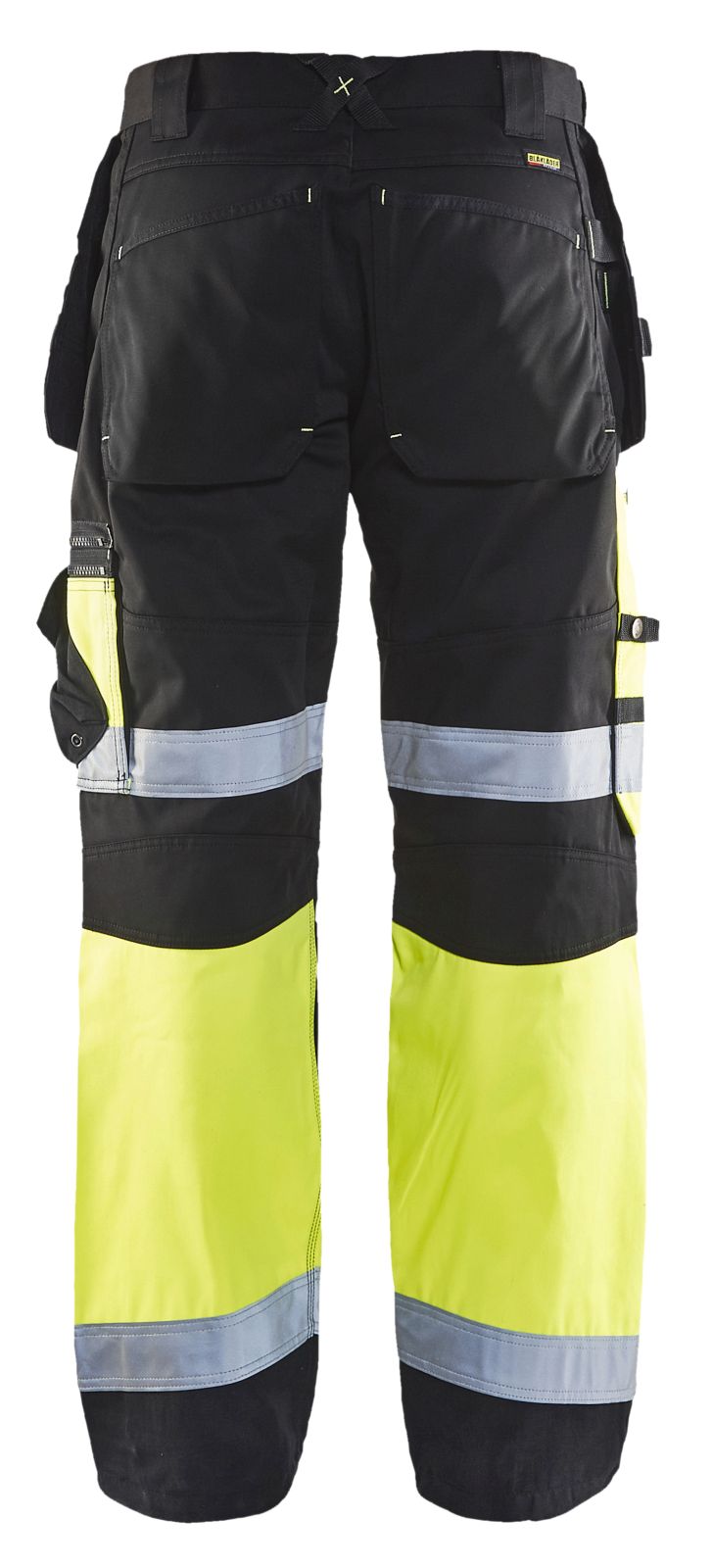 Blaklader Broeken 15081860 HiVis zwart-fluo geel(9933)