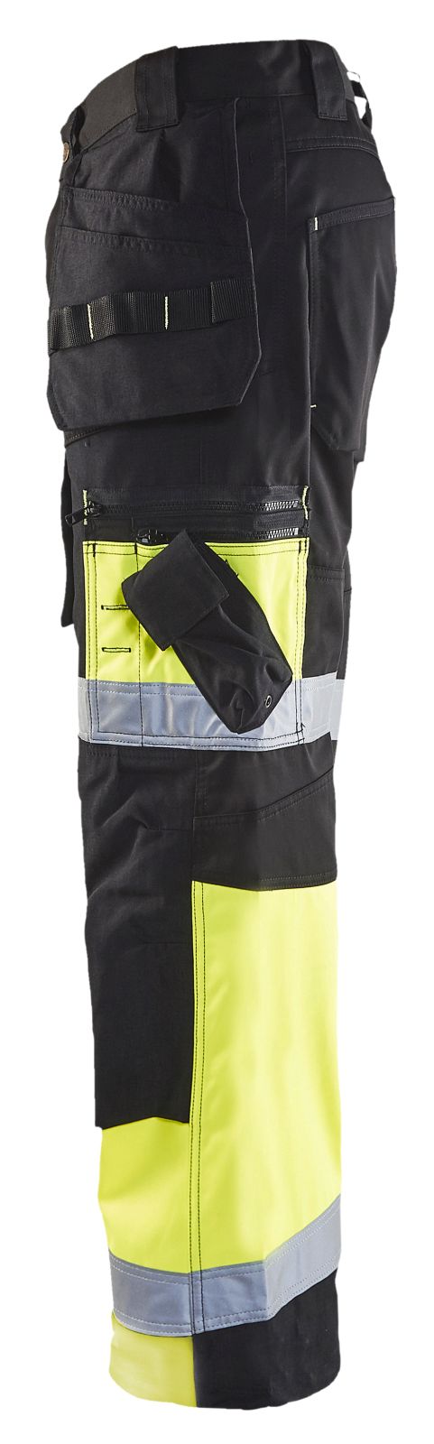 Blaklader Broeken 15081860 HiVis zwart-fluo geel(9933)