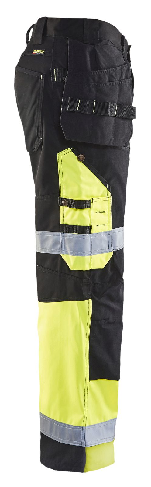 Blaklader Broeken 15081860 HiVis zwart-fluo geel(9933)