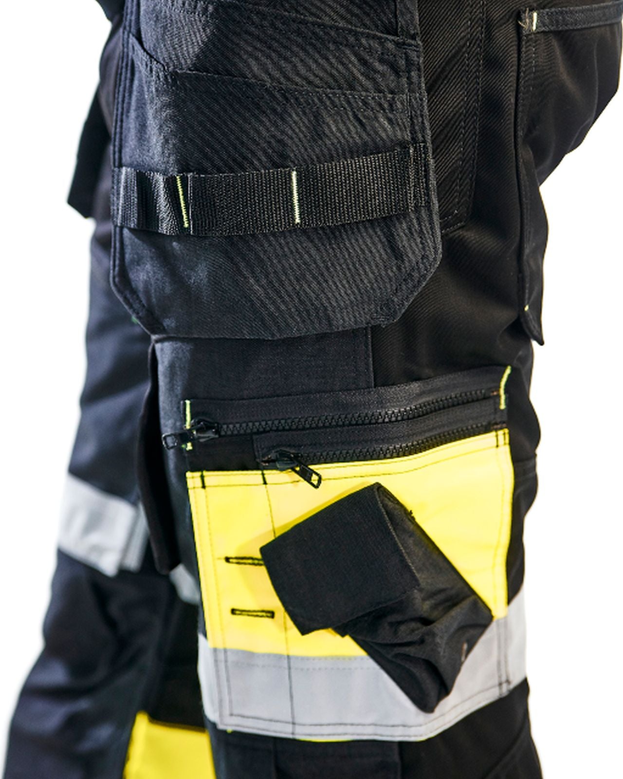 Blaklader Broeken 15081860 HiVis zwart-fluo geel(9933)