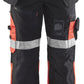 Blaklader Broeken 15081860 HiVis zwart-fluo rood(9955)