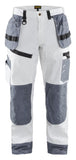 Blaklader Broeken 15101210 wit-grijs(1094)