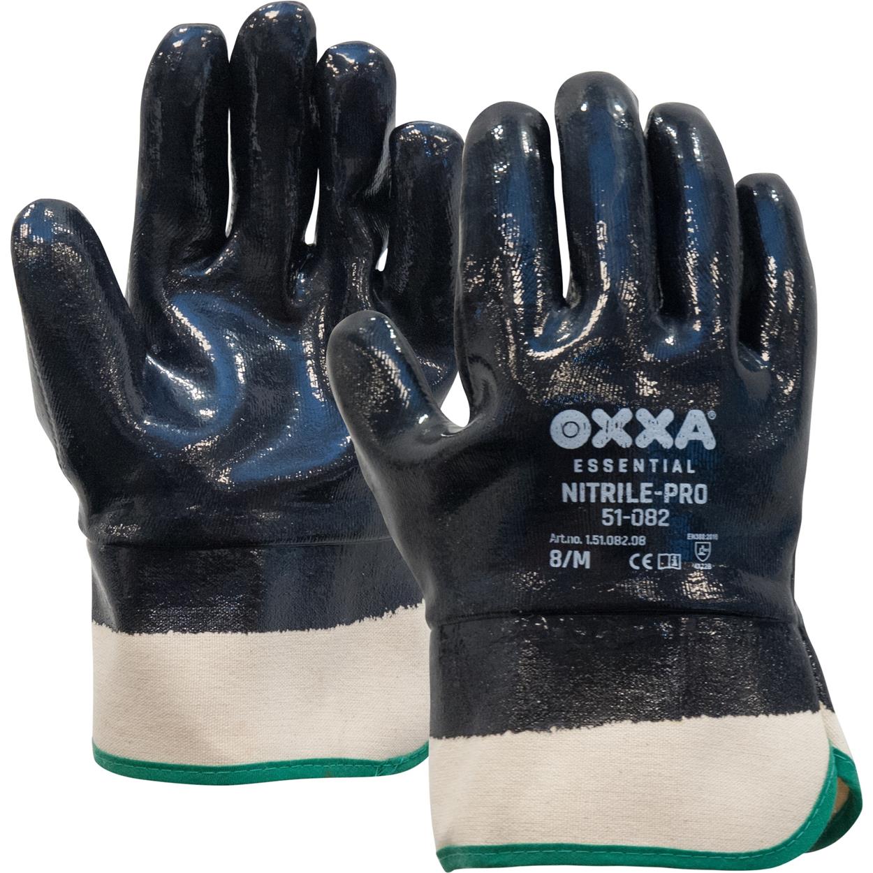OXXA Essential Handschoenen Nitrile-Pro 51-082 donkerblauw-wit