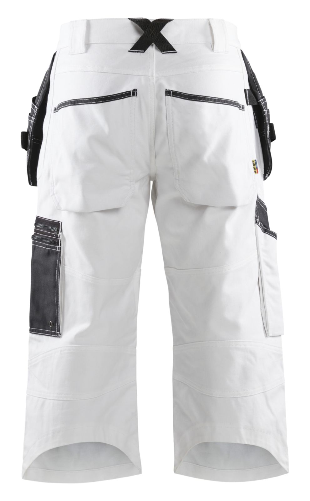 Blaklader pirate trousers 15111210 wit-donkergrijs(1098)
