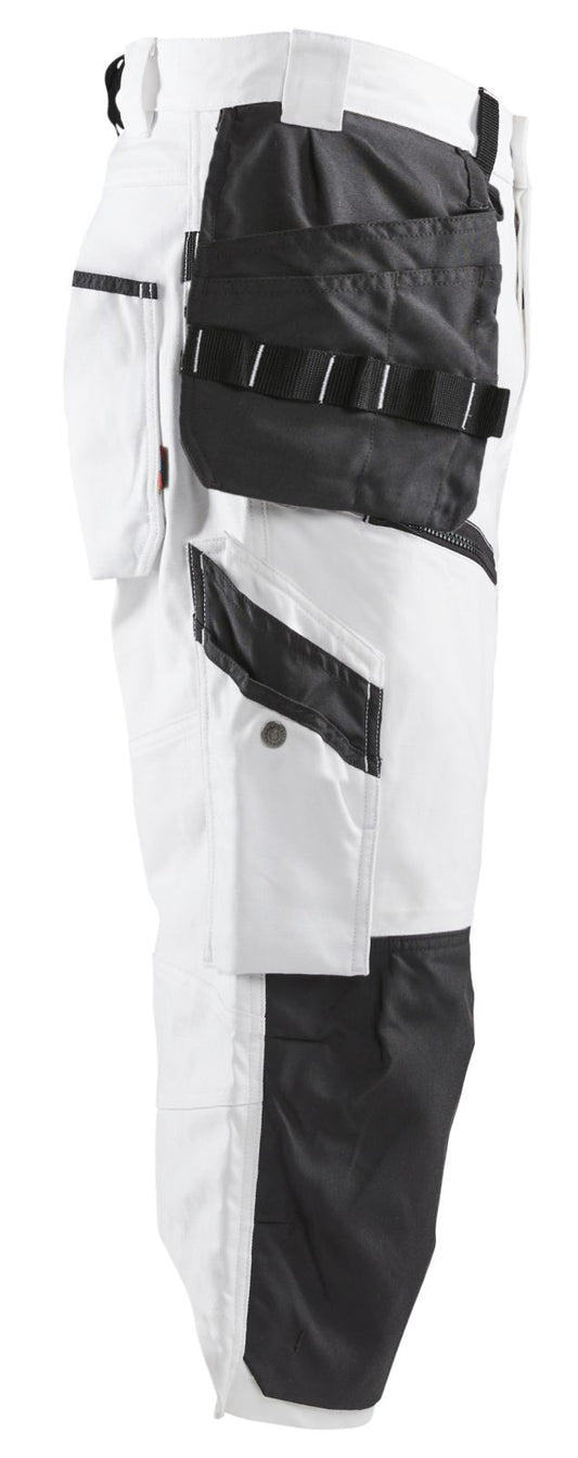 Blaklader pirate trousers 15111210 wit-donkergrijs(1098)