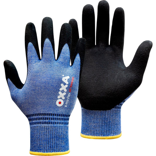 OXXA Premium Handschoen X-Pro-Flex All-Season 51-500 zwart-blauw